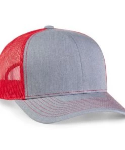 New 🤩 Pacific Headwear NSA Flag Series Heather Red Snapback Hat: 104S-HERD 😀 -BaseBallBat Official Shop 104S HeatherGreyRedHeatherGrey L crop c0 5 0 5 625x462 95