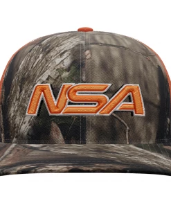 Brand new ๐ Pacific Headwear NSA Classic Series Camo Snapback Hat: 108C-BUORG ๐ฅ