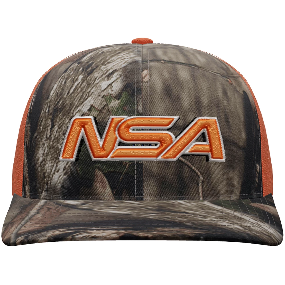 Brand new 🎉 Pacific Headwear NSA Classic Series Camo Snapback Hat: 108C-BUORG 🔥 3 Brand new 🎉 Pacific Headwear NSA Classic Series Camo Snapback Hat: 108C-BUORG 🔥