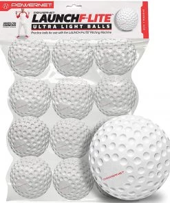Cheap 🎉 PowerNet Launch F-Lite Pitching Machine Baseballs: 1194-1 🛒