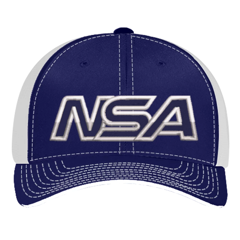 Promo 🛒 Pacific Headwear NSA Outline Series Navy Flex Fit Hat: 404M-NVWH ✨ 3 Promo 🛒 Pacific Headwear NSA Outline Series Navy Flex Fit Hat: 404M-NVWH ✨