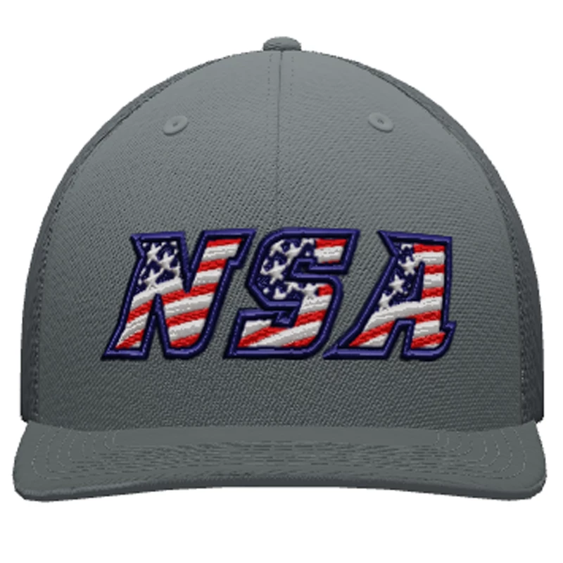 Deals 🛒 Pacific Headwear NSA Flag Series Graphite Flex Fit Hat: 404M-GR-F ⭐ 3 Deals 🛒 Pacific Headwear NSA Flag Series Graphite Flex Fit Hat: 404M-GR-F ⭐