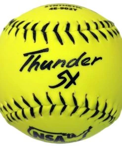 Deals 💯 Dudley NSA Thunder SY ICON 11" 44/400 Synthetic Slowpitch Softballs: 4E-902Y 🛒