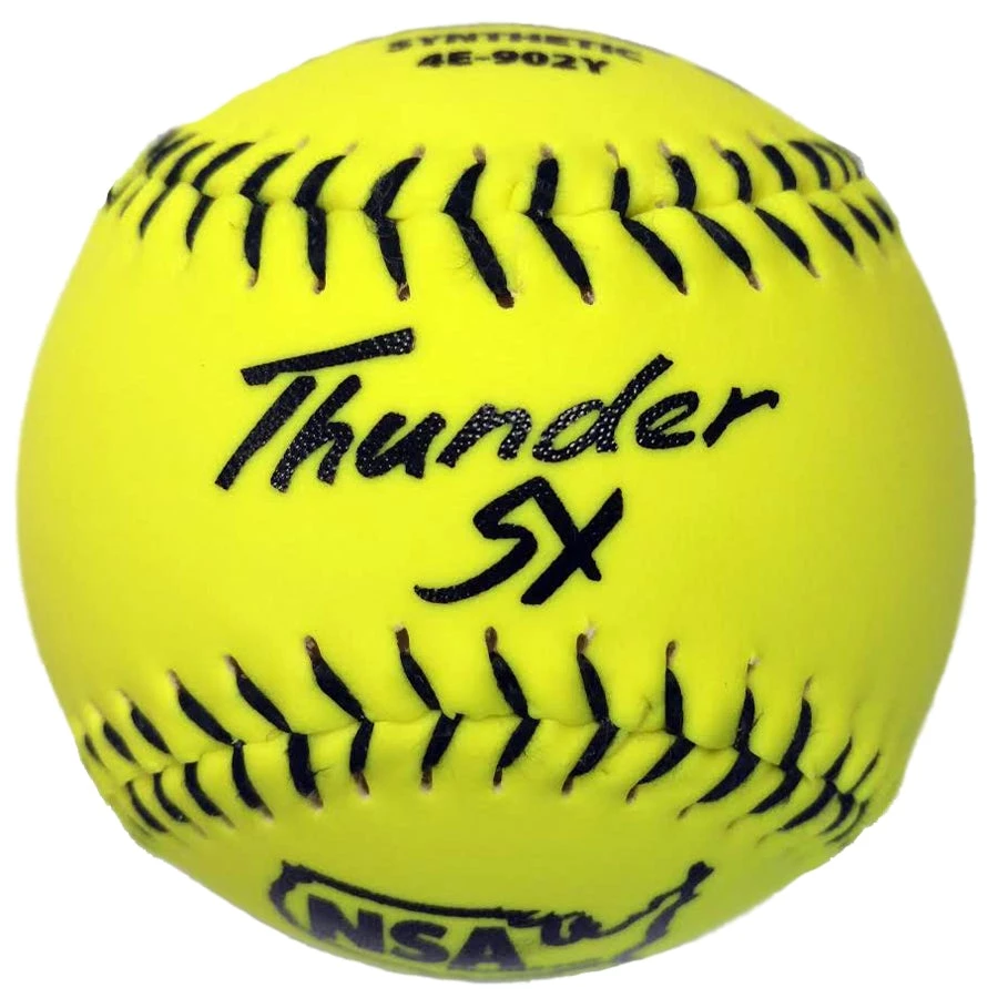 Deals 💯 Dudley NSA Thunder SY ICON 11" 44/400 Synthetic Slowpitch Softballs: 4E-902Y 🛒 3 Deals 💯 Dudley NSA Thunder SY ICON 11" 44/400 Synthetic Slowpitch Softballs: 4E-902Y 🛒