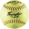 Discount 🔥 Dudley ASA Thunder ZN Hycon 12" 52/300 Composite Slowpitch Softballs: 4A-068Y 🛒