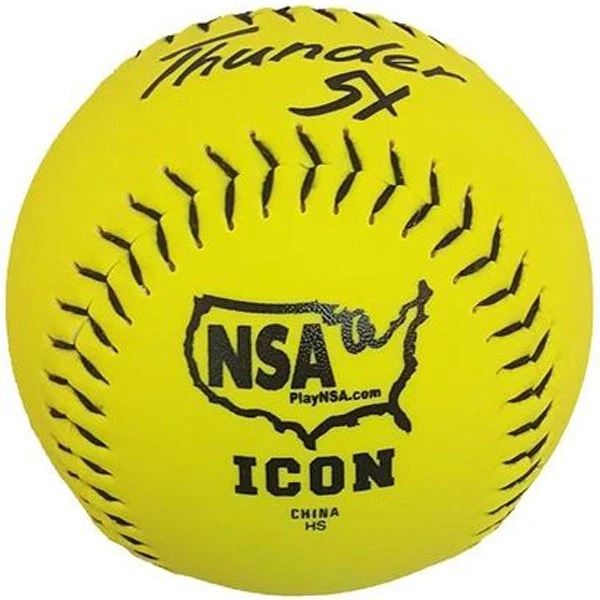 Deals 💯 Dudley NSA Thunder SY ICON 11" 44/400 Synthetic Slowpitch Softballs: 4E-902Y 🛒 4 Deals 💯 Dudley NSA Thunder SY ICON 11" 44/400 Synthetic Slowpitch Softballs: 4E-902Y 🛒 - Image 2