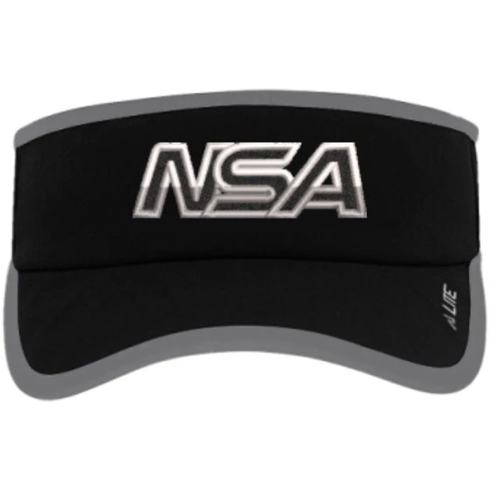 Budget 🌟 Pacific Headwear NSA Outline Series Black Active Visor: 510V-BKGR 🛒 3 Budget 🌟 Pacific Headwear NSA Outline Series Black Active Visor: 510V-BKGR 🛒