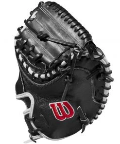 Flash Sale ⌛ Wilson A2000 M1DSS 33.5" SuperSkin Baseball Catcher's Mitt: WBW100401335 🌟 -BaseBallBat Official Shop 5197d8b49cc6325ea5278f649c11c9e5ecf692d6 WBW100401 2 A2000 M1D C 335 Black White Red