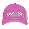 Best deal 🎁 Pacific Headwear NSA Outline Series Pink Flex Fit Hat: 404M-PKWH 👏