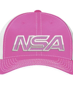 Best deal ๐ Pacific Headwear NSA Outline Series Pink Flex Fit Hat: 404M-PKWH ๐