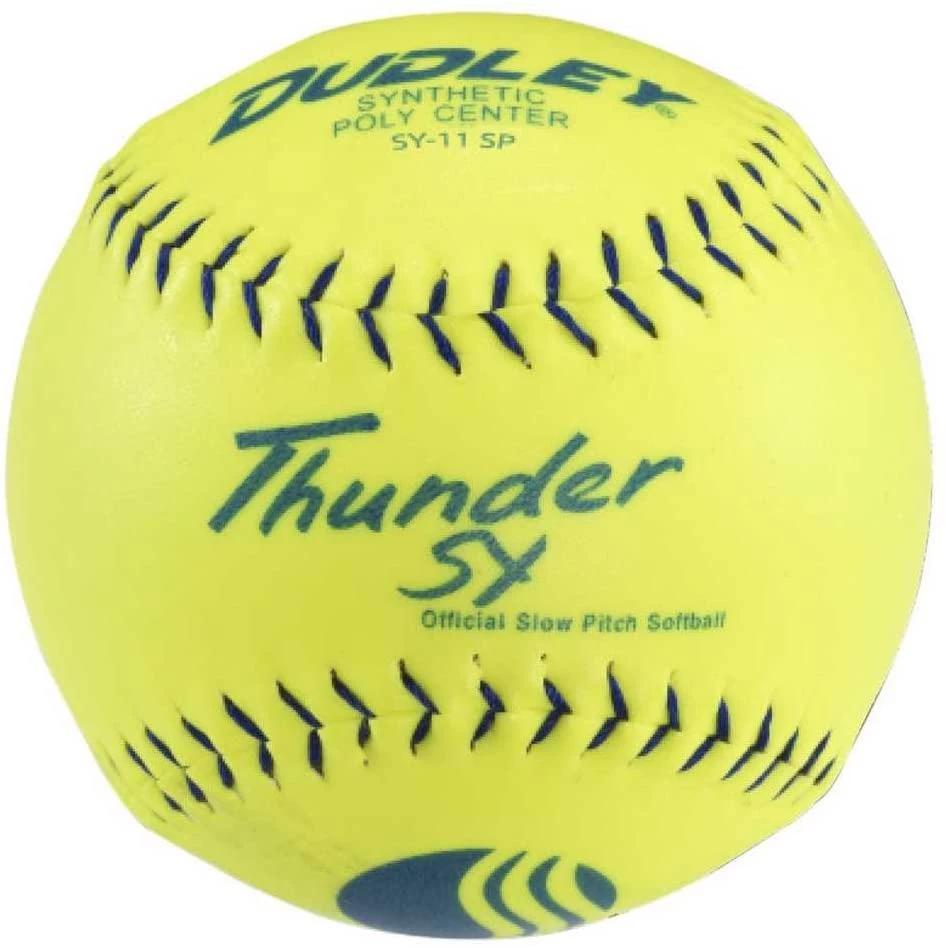 Budget ๐คฉ Dudley USSSA Thunder SY Classic W 11" 44/400 Synthetic Slowpitch Softballs: 4U-542Y ๐งจ 3 Budget ๐คฉ Dudley USSSA Thunder SY Classic W 11" 44/400 Synthetic Slowpitch Softballs: 4U-542Y ๐งจ