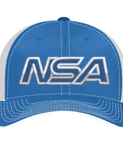 Hot Sale 👍 Pacific Headwear NSA Outline Series Royal Snapback Hat: 104-ROWH 👍