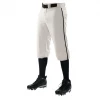 Best Sale 🔔 Alleson Adult Crush Knicker Baseball Pants with Piping: 655PKB 🛒 1 Best Sale 🔔 Alleson Adult Crush Knicker Baseball Pants with Piping: 655PKB 🛒 -BaseBallBat Official Shop 655pkb whbk