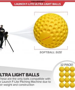 Deals ⭐ PowerNet Launch F-Lite Pitching Machine Fastpitch Softballs: 1194-2 🎁 -BaseBallBat Official Shop 71 rs8csjVL. AC SL1500