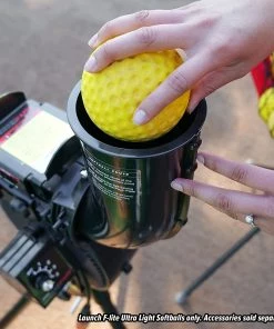 Deals ⭐ PowerNet Launch F-Lite Pitching Machine Fastpitch Softballs: 1194-2 🎁 -BaseBallBat Official Shop 71YsWHO VbL. AC SL1500