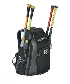 Outlet 😀 Louisville Slugger Prime Stick Pack Backpack: WTL9902 🧨 -BaseBallBat Official Shop 73feaa73eabe34960e557bdcbef50c82e020c5bd wtl9902bc louisville prime stickpack black charcoal front wbats 1