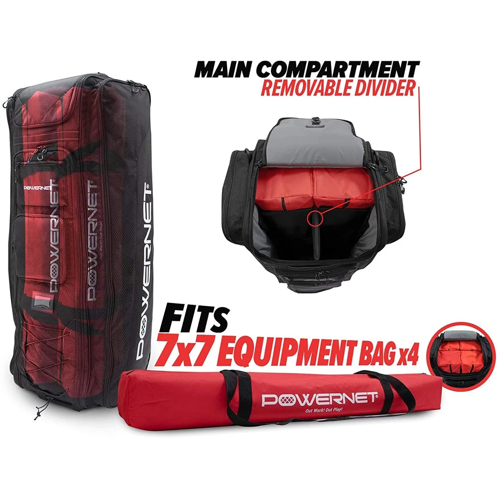 Top 10 👏 PowerNet All Gear Transporter Equipment Bag: B007-BK 👍 4 Top 10 👏 PowerNet All Gear Transporter Equipment Bag: B007-BK 👍 - Image 2