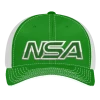 Buy ⭐ Pacific Headwear NSA Outline Series Kelly Green Flex Fit Hat: 404M-KGWH ⭐ -BaseBallBat Official Shop 92524141 front