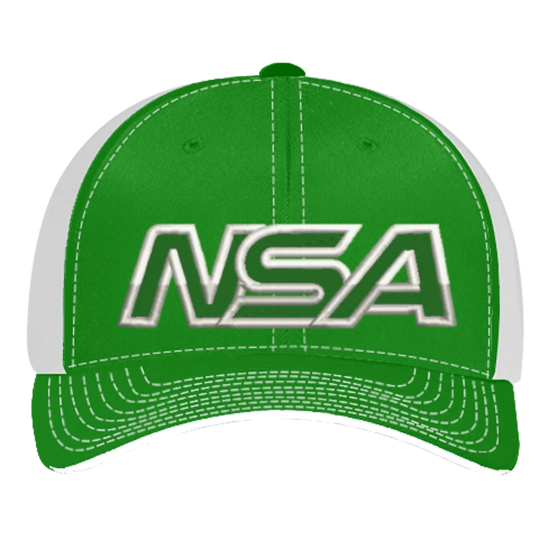 Buy ⭐ Pacific Headwear NSA Outline Series Kelly Green Flex Fit Hat: 404M-KGWH ⭐ 3 Buy ⭐ Pacific Headwear NSA Outline Series Kelly Green Flex Fit Hat: 404M-KGWH ⭐