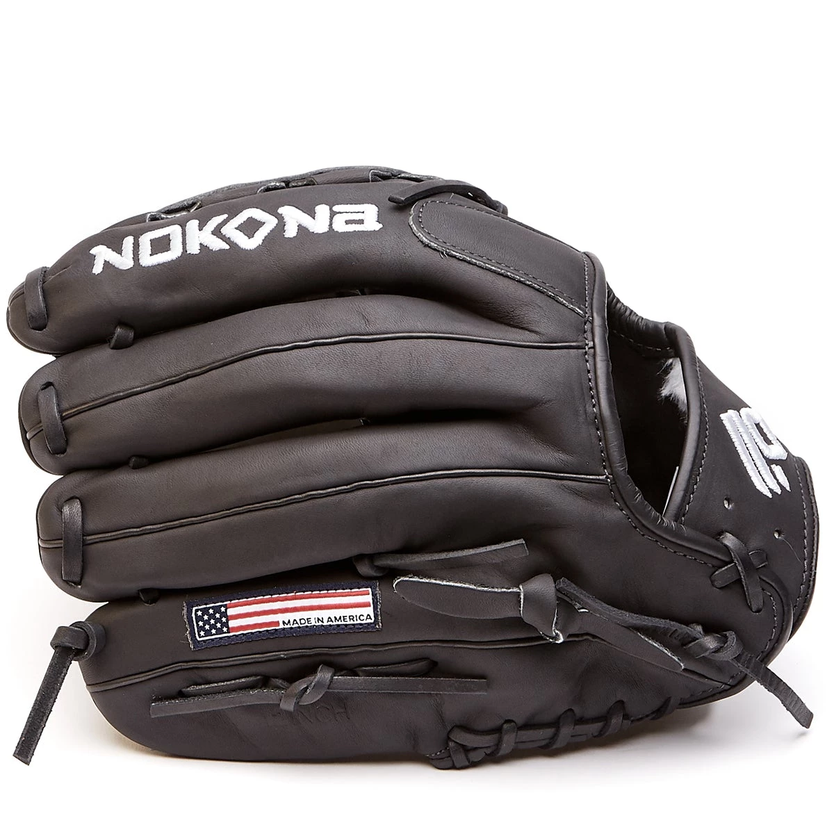 Best Sale 🌟 Nokona American KIP 12" Baseball Glove: A-1200-BK ❤️ 6 Best Sale 🌟 Nokona American KIP 12" Baseball Glove: A-1200-BK ❤️ - Image 4