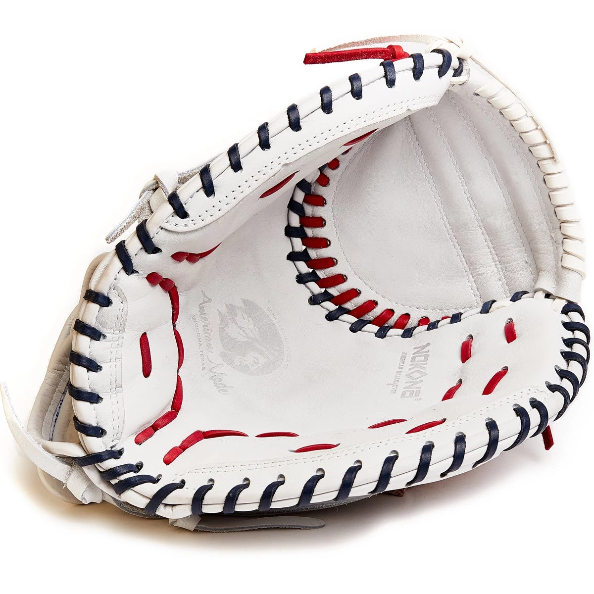 New 🔥 Nokona American KIP 32.5" Fastpitch Catcher's Mitt: A-V3250-WH ✨ 4 New 🔥 Nokona American KIP 32.5" Fastpitch Catcher's Mitt: A-V3250-WH ✨ - Image 2