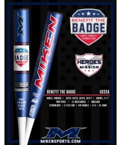 Best deal ๐งจ 2022 Miken Benefit the Badge 12" Maxload NSA / USSSA Slowpitch Softball Bat: MBDGEU โ 7 Best deal ๐งจ 2022 Miken Benefit the Badge 12" Maxload NSA / USSSA Slowpitch Softball Bat: MBDGEU โ -BaseBallBat Official Shop BENEFITTHEBADGEFINALFLYER2