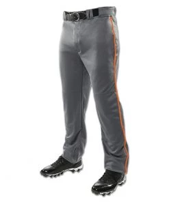 Hot Sale ๐ Champro Sports Adult Triple Crown Custom Open Bottom Baseball Pants with Piping: BP9UA-C ๐