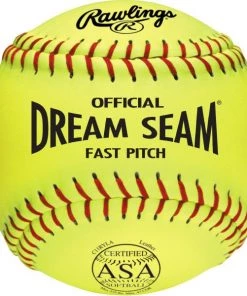 Cheapest 🔔 Rawlings ASA Dream Seam 11" 47/375 Leather Fastpitch Softballs: C11RYLA 💯