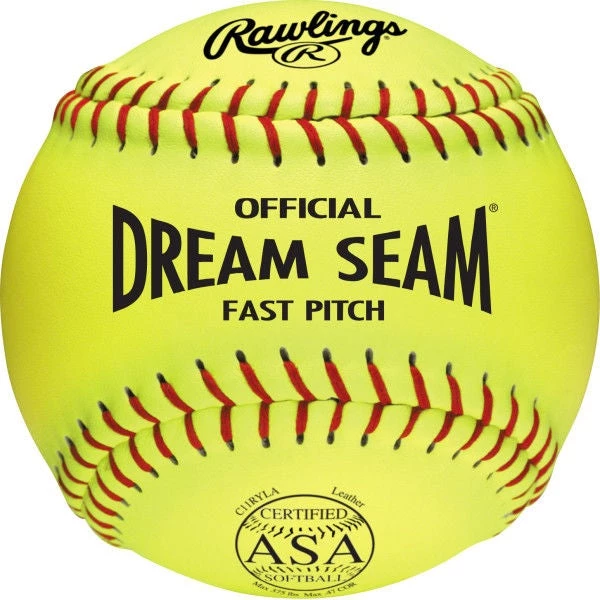 Cheapest 🔔 Rawlings ASA Dream Seam 11" 47/375 Leather Fastpitch Softballs: C11RYLA 💯 3 Cheapest 🔔 Rawlings ASA Dream Seam 11" 47/375 Leather Fastpitch Softballs: C11RYLA 💯