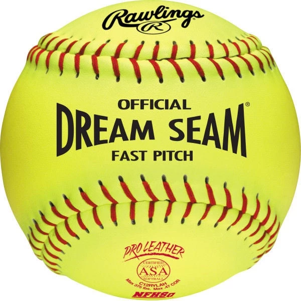 Best deal ⭐ Rawlings ASA NFHS Dream Seam 12" 47/375 Leather Fastpitch Softballs: C12RYLAH 🎉 3 Best deal ⭐ Rawlings ASA NFHS Dream Seam 12" 47/375 Leather Fastpitch Softballs: C12RYLAH 🎉