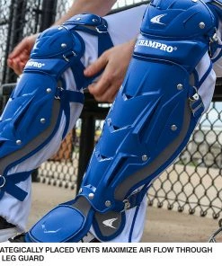 Promo ✨ Champro Sports Champro Optimus Pro Catcher's Leg Guards: CG18 🤩 -BaseBallBat Official Shop CG184 3
