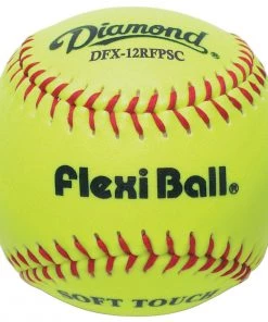 Outlet ⭐ Diamond FlexiBall 12" Synthetic Fastpitch Softballs: DFX-12RFPSC 👏