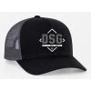 Top 10 👏 Pacific Headwear Diamond Sport Gear Black / Graphite Snapback Hat: 104C-BKGR ❤️ 2 Top 10 👏 Pacific Headwear Diamond Sport Gear Black / Graphite Snapback Hat: 104C-BKGR ❤️ -BaseBallBat Official Shop DSG HATS Blk Grp 104