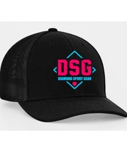 New ⌛ Pacific Headwear CUSTOM DSG Flex Fit Hat: 404M DSG ✔️ -BaseBallBat Official Shop DSG HATS pink blue