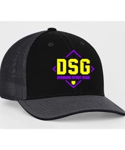 New ⌛ Pacific Headwear CUSTOM DSG Flex Fit Hat: 404M DSG ✔️ -BaseBallBat Official Shop DSG HATS lakers