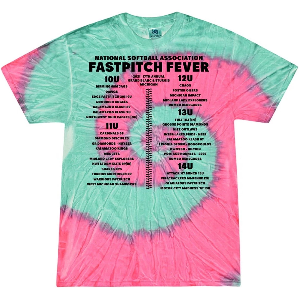 Buy 🤩 DSG Apparel 2021 NSA Fastpitch Fever Fastpitch Tournament T-Shirt ✨ 4 Buy 🤩 DSG Apparel 2021 NSA Fastpitch Fever Fastpitch Tournament T-Shirt ✨ - Image 2