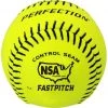 Discount 🎉 Baden NSA Perfection 11" 47/375 Leather Fastpitch Softballs: FPN11 🔔