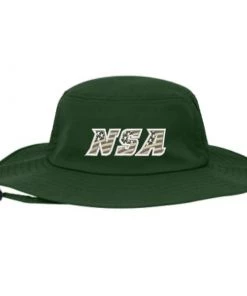 Brand new 💯 Pacific Headwear NSA Flag Series Bucket Hat: 1946B-DKGRN 💯