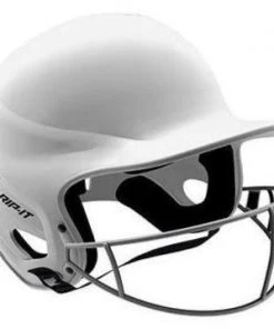 Buy 👍 Rip It Vision Pro Matte Fastpitch Softball Batting Helmet with Mask: VIS ✔️ -BaseBallBat Official Shop Helmets matte mattewhite