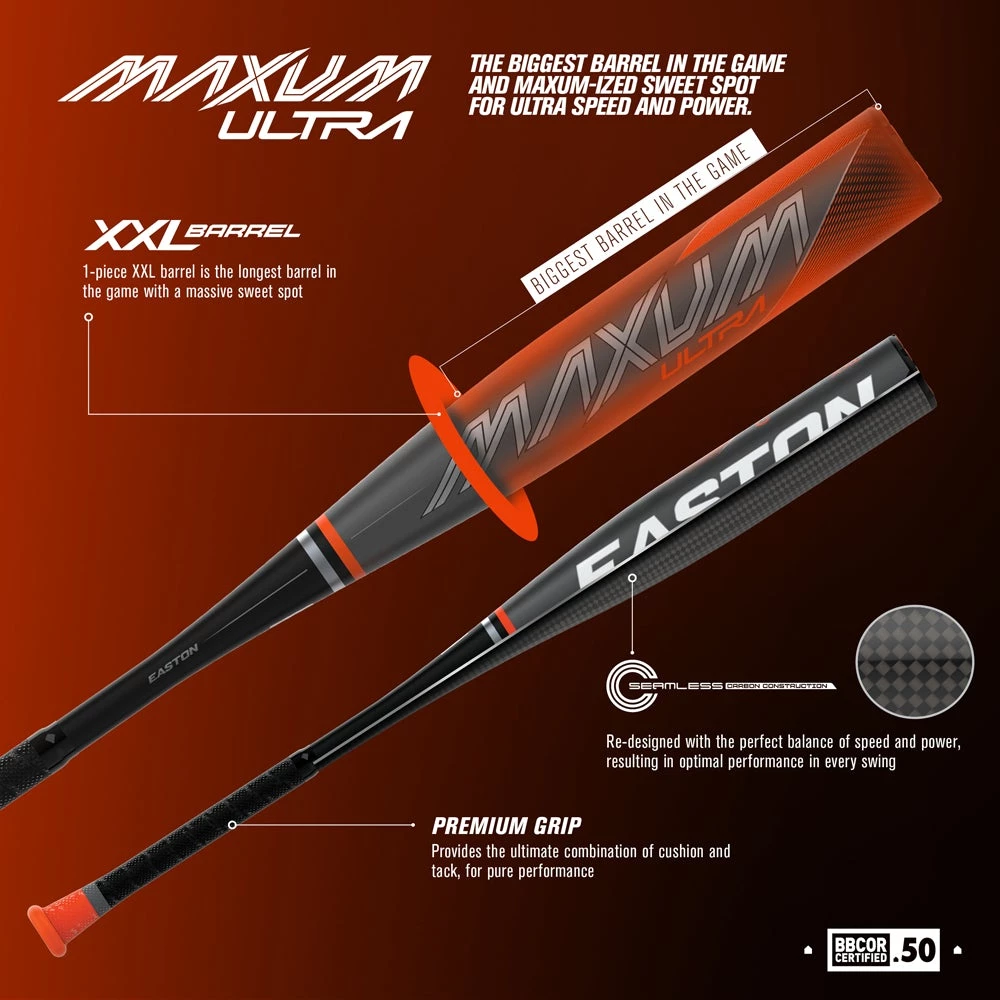 New 🛒 DEMO 2021 Easton Maxum Ultra -3 BBCOR Baseball Bat: BB21MX DEMO ❤️ 7 New 🛒 DEMO 2021 Easton Maxum Ultra -3 BBCOR Baseball Bat: BB21MX DEMO ❤️ - Image 5