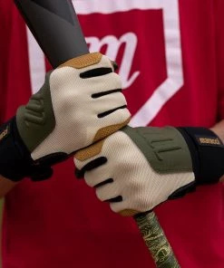Deals 👍 Marucci Blacksmith Adult Batting Gloves: MBGBKSMFW 🔥 -BaseBallBat Official Shop MBGBKSMFW GR TN 1 94447.1629734253