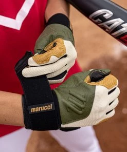 Deals 👍 Marucci Blacksmith Adult Batting Gloves: MBGBKSMFW 🔥 -BaseBallBat Official Shop MBGBKSMFW GR TN 2 08330.1629734253