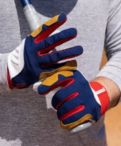 Deals 👍 Marucci Blacksmith Adult Batting Gloves: MBGBKSMFW 🔥 -BaseBallBat Official Shop MBGBKSMFW USA 2 63835.1629734213