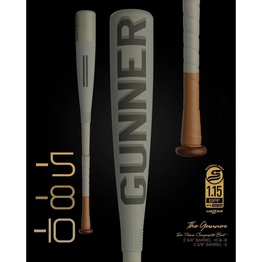 Best deal ๐ DEMO 2022 Warstic Gunner -5 (2 5/8") USSSA Baseball Bat: MBGNR22GY5 DEMO ๐งจ 7 Best deal ๐ DEMO 2022 Warstic Gunner -5 (2 5/8") USSSA Baseball Bat: MBGNR22GY5 DEMO ๐งจ - Image 5