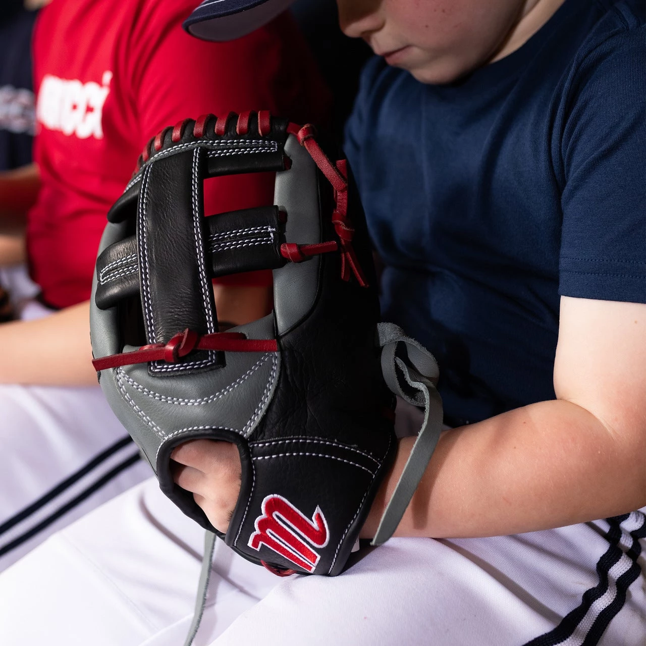 Hot Sale ⌛ Marucci Caddo S Type 11" Baseball Glove: MFGCADD1100-GY/R 🔥 8 Hot Sale ⌛ Marucci Caddo S Type 11" Baseball Glove: MFGCADD1100-GY/R 🔥 - Image 6