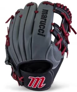 Best Pirce 🔥 Marucci Caddo S Type 11.5" Baseball Glove: MFGCADD1150-GY/R 🧨