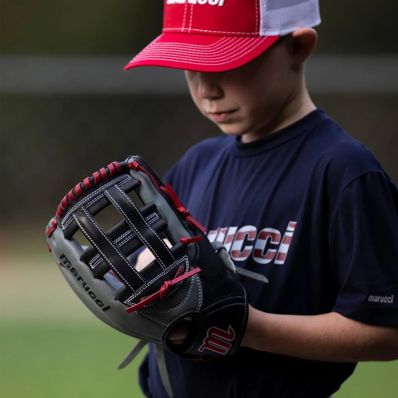 Buy 😍 Marucci Caddo S Type 12" Baseball Glove: MFGCADD1200-GY/R 😍 7 Buy 😍 Marucci Caddo S Type 12" Baseball Glove: MFGCADD1200-GY/R 😍 - Image 5