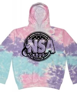 Top 10 ✔️ DSG Apparel National Softball Association NSA Crest Tie Dye Hoodie ✔️