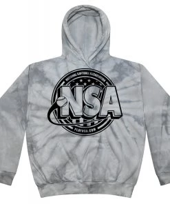 Top 10 ✔️ DSG Apparel National Softball Association NSA Crest Tie Dye Hoodie ✔️ 7 Top 10 ✔️ DSG Apparel National Softball Association NSA Crest Tie Dye Hoodie ✔️ -BaseBallBat Official Shop NSAFLAGLOGO1COLORTIEDYEHoodiesilver