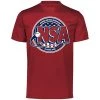 Budget 🔔 DSG Apparel National Softball Association NSA Dry Fit Cardinal Short Sleeve Shirt 😍 2 Budget 🔔 DSG Apparel National Softball Association NSA Dry Fit Cardinal Short Sleeve Shirt 😍 -BaseBallBat Official Shop NSAFLAGLOGO2COLOR NavyWhitecardinal